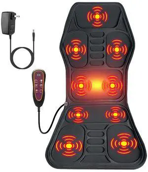 Full Body Massage Chair Pad W/ Heat Multifunctional Back Massager For Home Full Body Massage Chair Pad W/ Heat Multifunctional Back Massager For Home