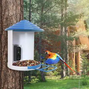 Smart Bird Feeder w/ Solar Powered Camera 1080P HD AI Identify PIR Motion Smart Bird Feeder w/ Solar Powered Camera 1080P HD AI Identify PIR Motion