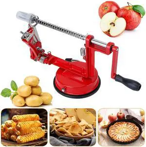 3 in 1 Apple Pear Peeler Slicer Manual Potato Cutter Parer Fruit Dicer Kitchen 3 in 1 Apple Pear Peeler Slicer Manual Potato Cutter Parer Fruit Dicer Kitchen