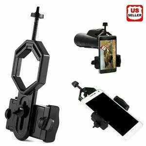 NEW Universal Telescope Cell Phone Mount Adapter for Monocular Spotting Scope US NEW Universal Telescope Cell Phone Mount Adapter for Monocular Spotting Scope US
