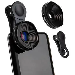 Professional 5K HD Phone Camera Photo Lens 20X Macro Lens Clip On Phone Kit Clip Professional 5K HD Phone Camera Photo Lens 20X Macro Lens Clip On Phone Kit Clip