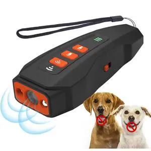 Dog Bark Deterrent Devices 3 in 1 Anti Barking Device for Dogs Train Dual Sensor Dog Bark Deterrent Devices 3 in 1 Anti Barking Device for Dogs Train Dual Sensor