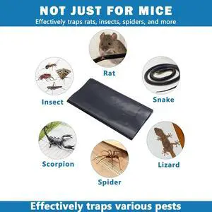 4 Pack Mouse Glue Traps 24 x 11inch Anti Slip Rat Snake Rodent Sticky Pads Pet 4 Pack Mouse Glue Traps 24 x 11inch Anti Slip Rat Snake Rodent Sticky Pads Pet