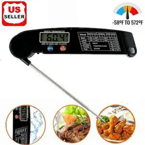 Instant Read Digital Electronic Kitchen Cooking BBQ Grill Food Meat Thermometer Instant Read Digital Electronic Kitchen Cooking BBQ Grill Food Meat Thermometer