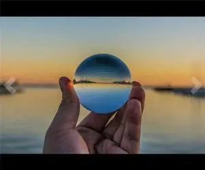 60mm Photography Crystal Ball Sphere Decoration Lens Photo Prop Lensball Clear 60mm Photography Crystal Ball Sphere Decoration Lens Photo Prop Lensball Clear