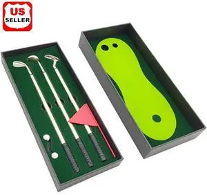 Mini Golf Set Golf Pen Set Mini Desktop Golf Gift Golf Ball Club Pen Table Game Mini Golf Set Golf Pen Set Mini Desktop Golf Gift Golf Ball Club Pen Table Game