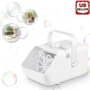 Automatic Bubble Machine Maker High Output Auto Blower DJ Party Stage Wedding US Automatic Bubble Machine Maker High Output Auto Blower DJ Party Stage Wedding US