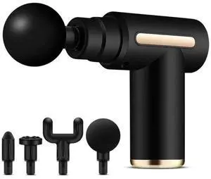 Massage Gun Percussion Massager Deep Tissue Muscle Vibrating Relaxing + 4 Heads Massage Gun Percussion Massager Deep Tissue Muscle Vibrating Relaxing + 4 Heads