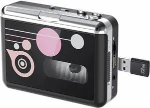 Cassette Player , Portable Converter Recorder Convert Tapes to Digital MP3 Cassette Player , Portable Converter Recorder Convert Tapes to Digital MP3