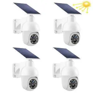 4X Solar Outdoor Power Dummy Security Camera Fake Waterproof Light Surveillance 4X Solar Outdoor Power Dummy Security Camera Fake Waterproof Light Surveillance