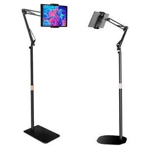 Universal 360° Tablet Holder Floor Stand Clamp Adjustable Universal 360° Tablet Holder Floor Stand Clamp Adjustable
