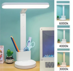 Dimmable LED Desk Light Touch Sensor Table Bedside Reading Lamp USB Rechargeable Dimmable LED Desk Light Touch Sensor Table Bedside Reading Lamp USB Rechargeable