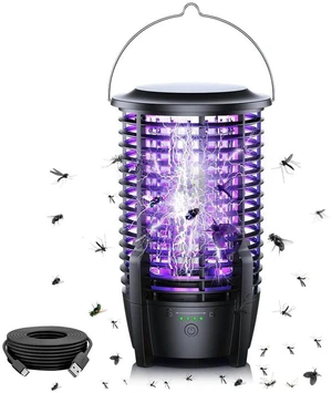 Electric Mosquito Insect Fly Bug Zapper Killer LED Light Trap Lamp Rechargeable Electric Mosquito Insect Fly Bug Zapper Killer LED Light Trap Lamp Rechargeable