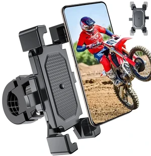 Motorcycle ATV Handlebar Phone Mount Holder Bicycle Bike Bracket for Cellphone Motorcycle ATV Handlebar Phone Mount Holder Bicycle Bike Bracket for Cellphone