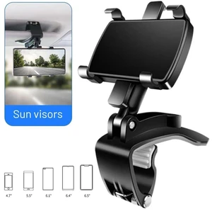 360° Mount Holder Car Dashboard Sun Visor Mirror Stand For Cell Phone 360° Mount Holder Car Dashboard Sun Visor Mirror Stand For Cell Phone