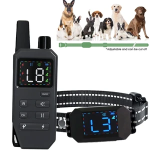 2800 FT Dog Training Collar Rechargeable Remote Shock Pet Waterproof Trainer 2800 FT Dog Training Collar Rechargeable Remote Shock Pet Waterproof Trainer