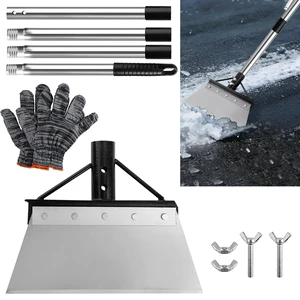 Heavy Duty Multitool Shovel, Weeding Digging Snow Ice Floor Scraper for Garden Heavy Duty Multitool Shovel, Weeding Digging Snow Ice Floor Scraper for Garden