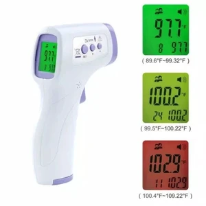Large LCD Digital Infrared Thermometer Non-contact Forehead Baby Temperature Gun Large LCD Digital Infrared Thermometer Non-contact Forehead Baby Temperature Gun