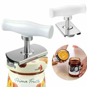 Jar Lid Bottle Opener Can Adjustable Remover Stainless Steel Twist Off Grip Easy Jar Lid Bottle Opener Can Adjustable Remover Stainless Steel Twist Off Grip Easy