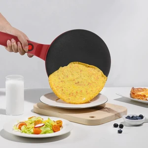 600W Electric Crepe Maker, Non-Stick Cooking Surface, Long Handle Design 600W Electric Crepe Maker, Non-Stick Cooking Surface, Long Handle Design