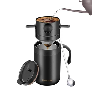 Camping Coffee Maker Pour Over Coffee Maker Drip Coffee Pot Portable Coffee Set Camping Coffee Maker Pour Over Coffee Maker Drip Coffee Pot Portable Coffee Set