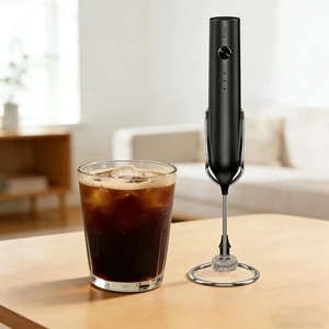Electric Milk Frother, Handheld Milk Frother, Portable Milk Frother For Home Electric Milk Frother, Handheld Milk Frother, Portable Milk Frother For Home