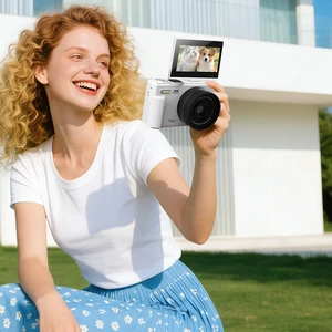 5k Digital Camera Flip Screen Vlogging Camera For Travel Student Photography 5k Digital Camera Flip Screen Vlogging Camera For Travel Student Photography