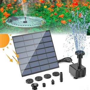 Solar Water Panel Power Fountain Pump Kit Pool Garden Pond Watering Submersible Solar Water Panel Power Fountain Pump Kit Pool Garden Pond Watering Submersible