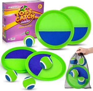 Sticky Toss and Catch Ball Game Set - Kids & Toddlers Outdoor Indoor Activity Sticky Toss and Catch Ball Game Set - Kids & Toddlers Outdoor Indoor Activity