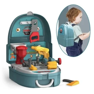 kids pretend playconstruction tools box toys / portable backpack storage,kid toy kids pretend playconstruction tools box toys / portable backpack storage,kid toy