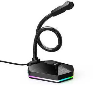 Gaming RGB Desktop USB Microphone Voice Recording Speech Recognition Streaming Gaming RGB Desktop USB Microphone Voice Recording Speech Recognition Streaming