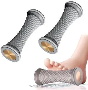 Foot Massager Roller Plantar fascitis Relief Feet Heel Pain Ache Relieve 2 Rolls Foot Massager Roller Plantar fascitis Relief Feet Heel Pain Ache Relieve 2 Rolls