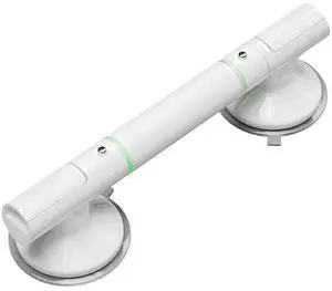 Grab Bar with Suction Cup Shower Bathroom Handle 14 Inch Handrail Handicap Grab Bar with Suction Cup Shower Bathroom Handle 14 Inch Handrail Handicap