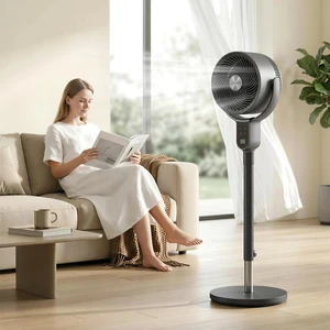 20dB Standing Fan, 70°+90° Auto Oscillating Fan with 8 Speeds 20dB Standing Fan, 70°+90° Auto Oscillating Fan with 8 Speeds