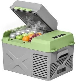 12L Camping Fridge Freezer, Portable Compressor Car Refrigerator 12/24V DC 12L Camping Fridge Freezer, Portable Compressor Car Refrigerator 12/24V DC