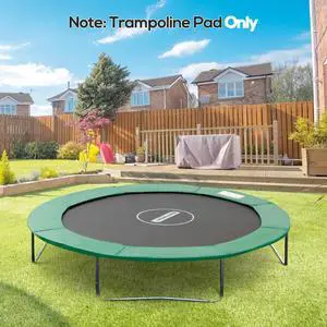 8ft Trampoline Pad Spring Safety Replacement Gym Bounce Jump Cover Blue 8ft Trampoline Pad Spring Safety Replacement Gym Bounce Jump Cover Blue