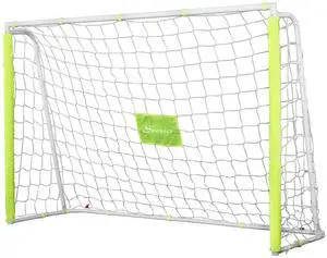 6ft x 4ft Soccer Goal Net for Youth, Easy Assembly, Yellow 6ft x 4ft Soccer Goal Net for Youth, Easy Assembly, Yellow