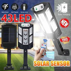 4x 99000000LM LED Solar Wall Light Commercial Dusk-Dawn Outdoor Road Street Lamp 4x 99000000LM LED Solar Wall Light Commercial Dusk-Dawn Outdoor Road Street Lamp