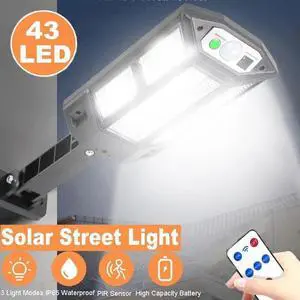 2x 99000000LM LED Solar Wall Light Commercial Dusk-Dawn Outdoor Road Street Lamp 2x 99000000LM LED Solar Wall Light Commercial Dusk-Dawn Outdoor Road Street Lamp