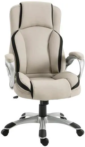 Office Chair PU Leather Executive on Wheels Task Computer Swivel Ergonomic Office Chair PU Leather Executive on Wheels Task Computer Swivel Ergonomic