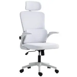 Mesh Office Chair with Adjustable Headrest, Lumbar Support Mesh Office Chair with Adjustable Headrest, Lumbar Support