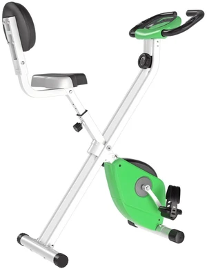 Foldable Upright Training X-Bike with Magnetic Resistance Green Foldable Upright Training X-Bike with Magnetic Resistance Green