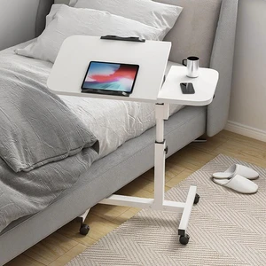 Movable Tilt Overbed Bedside Computer Table with Wheel Adjustable Height Rolling Movable Tilt Overbed Bedside Computer Table with Wheel Adjustable Height Rolling