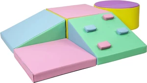5pack Kid Toddler Play Corner Climber Foam Building Toy Set Crawl Activity Block 5pack Kid Toddler Play Corner Climber Foam Building Toy Set Crawl Activity Block