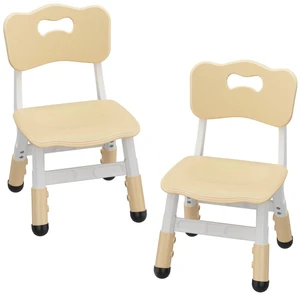 2-Pack Kids Chairs Adjustable Height Toddler Chairs for Age 2-8, Non-Slip Pads 2-Pack Kids Chairs Adjustable Height Toddler Chairs for Age 2-8, Non-Slip Pads
