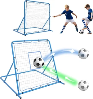 Portable Soccer Goal Backyard Soccer Net and Frame Foldable Training Equipment Portable Soccer Goal Backyard Soccer Net and Frame Foldable Training Equipment