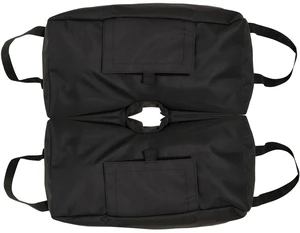 2pc Umbrella Base, Weight Bag w/ Scoop Up 55lbs, Black 2pc Umbrella Base, Weight Bag w/ Scoop Up 55lbs, Black