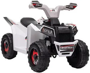 Kids ATV Quad Car, 6V Four-Wheeler w/ Forward Backward, Red Kids ATV Quad Car, 6V Four-Wheeler w/ Forward Backward, Red