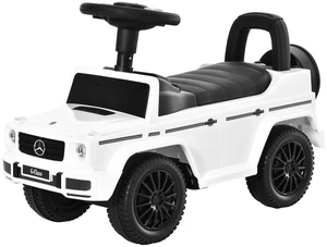 Push Handle Sliding Car w/Horn No Power Under Seat Storage White Push Handle Sliding Car w/Horn No Power Under Seat Storage White