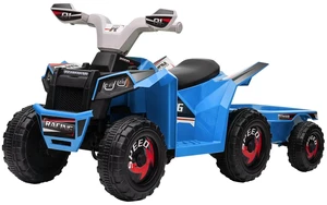 6V Kids ATV Quad, 4 Wheeler Electric Vehicle w/ Trailer 6V Kids ATV Quad, 4 Wheeler Electric Vehicle w/ Trailer